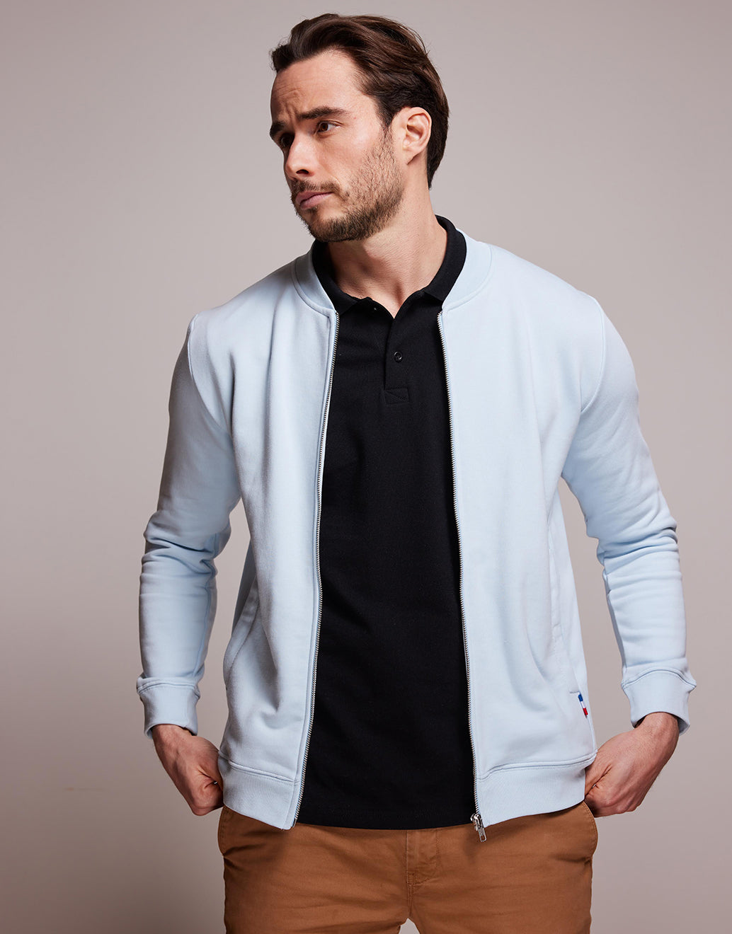 Camus - Blouson coton bio unisexe - couleurs - Made in France