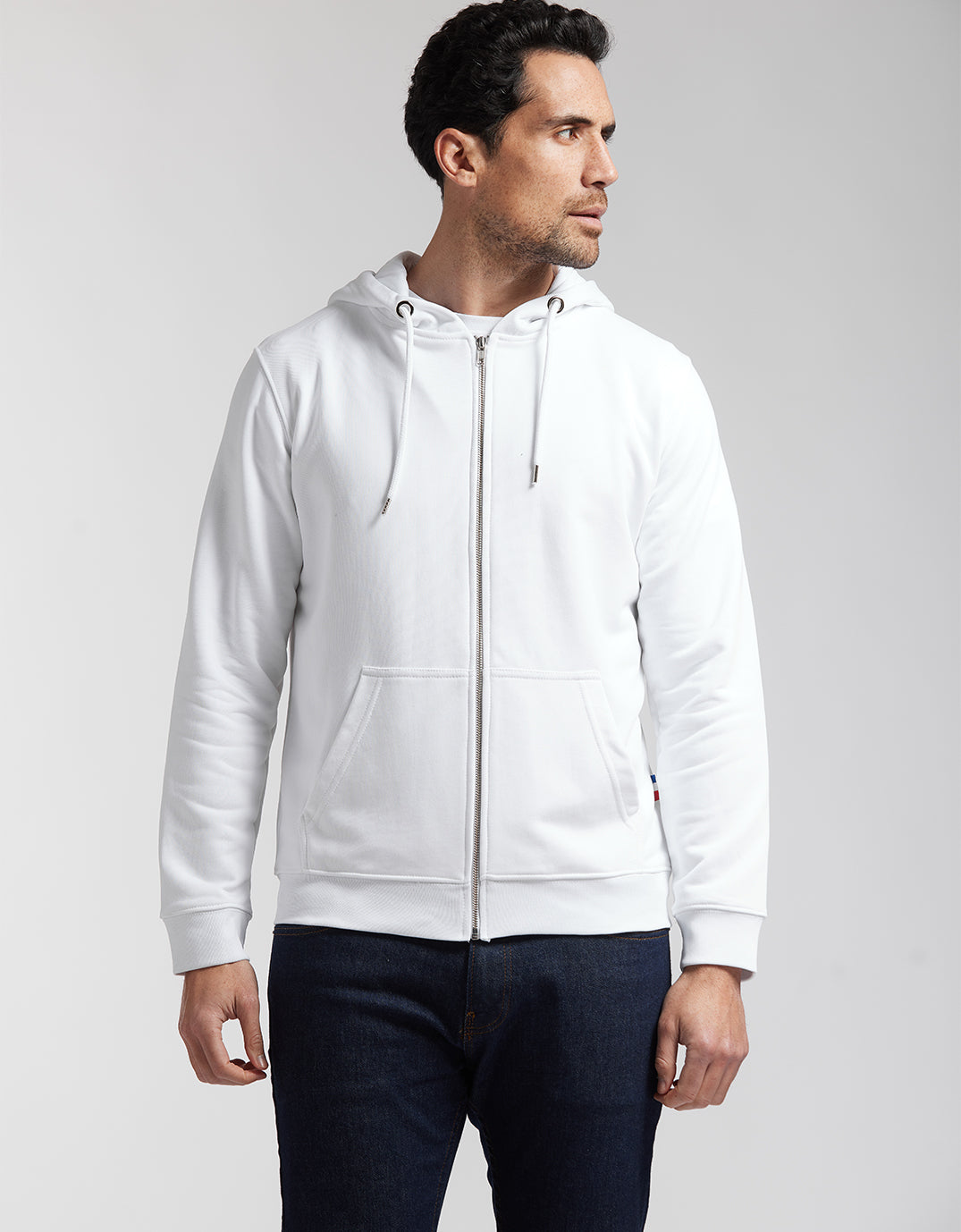 Montaigne - Hoodie zippé coton bio unisexe - classique - Made in France