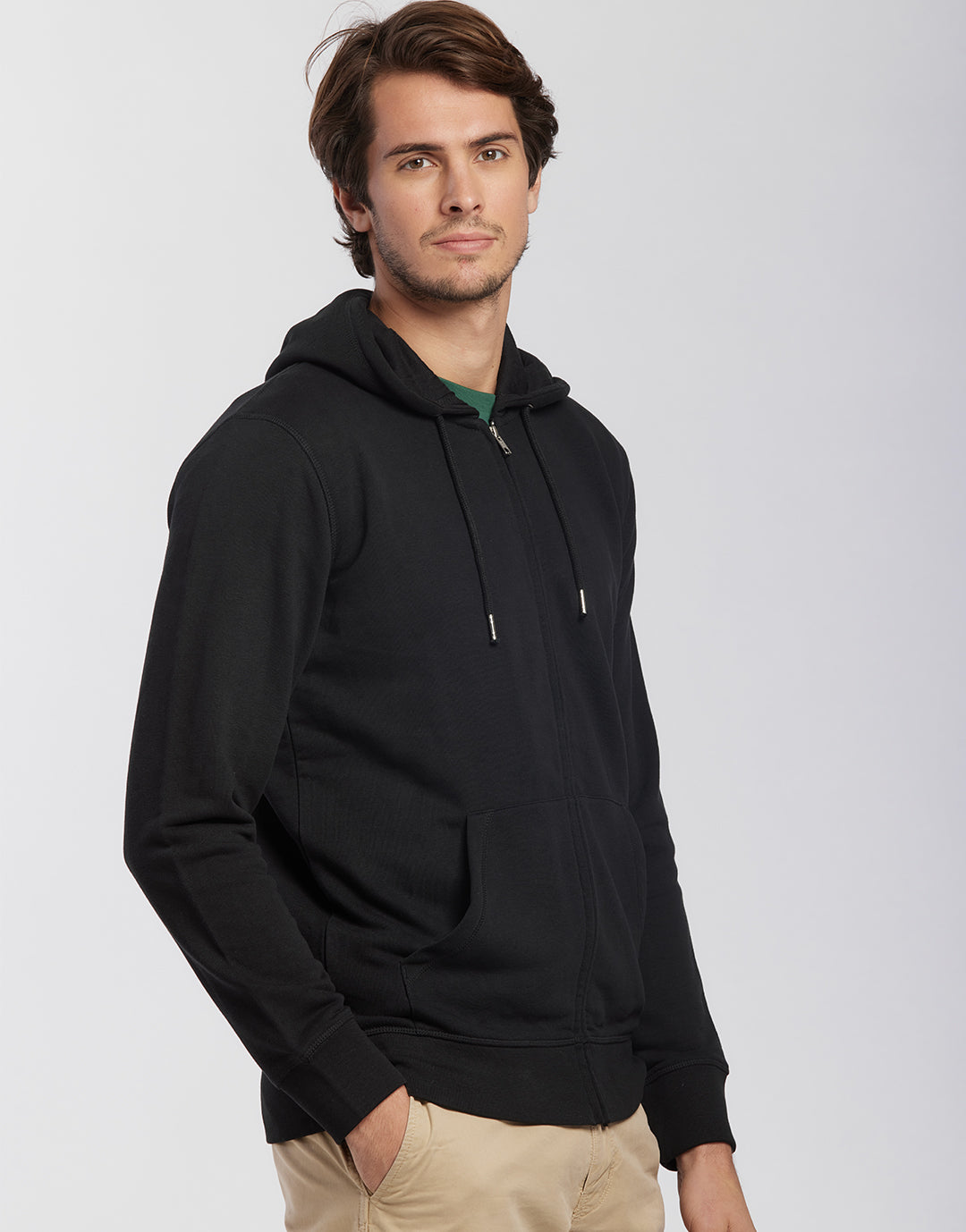 Montaigne - Hoodie zippé coton bio unisexe - classique - Made in France