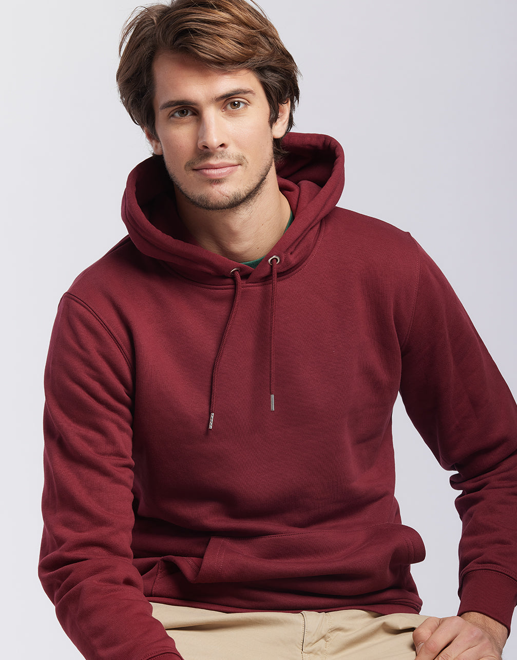 Rousseau - Hoodie coton bio unisexe - couleurs - Made in France